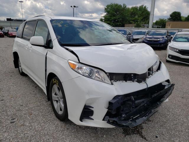 TOYOTA SIENNA LE 2020 5tdkz3dc6ls027225