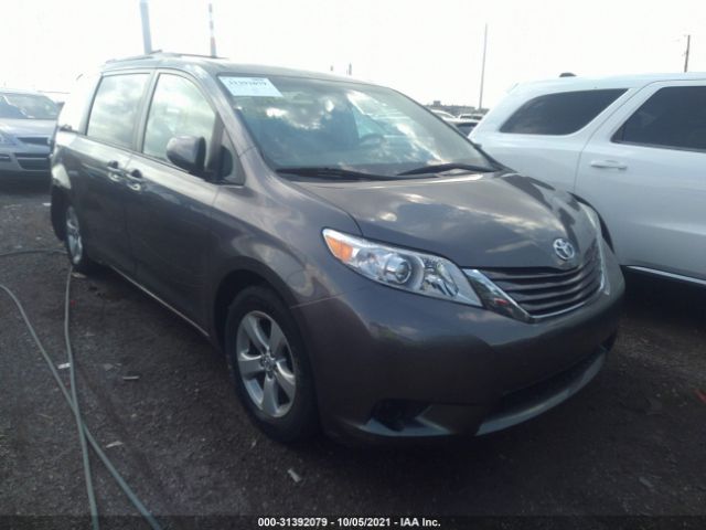 TOYOTA SIENNA 2017 5tdkz3dc7hs771925