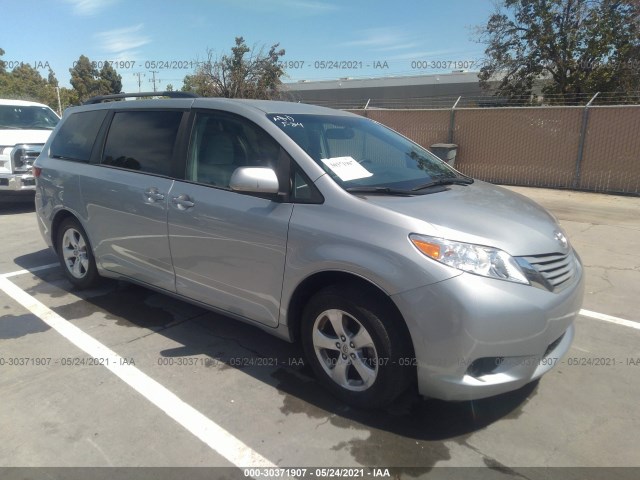 TOYOTA SIENNA 2017 5tdkz3dc7hs772315