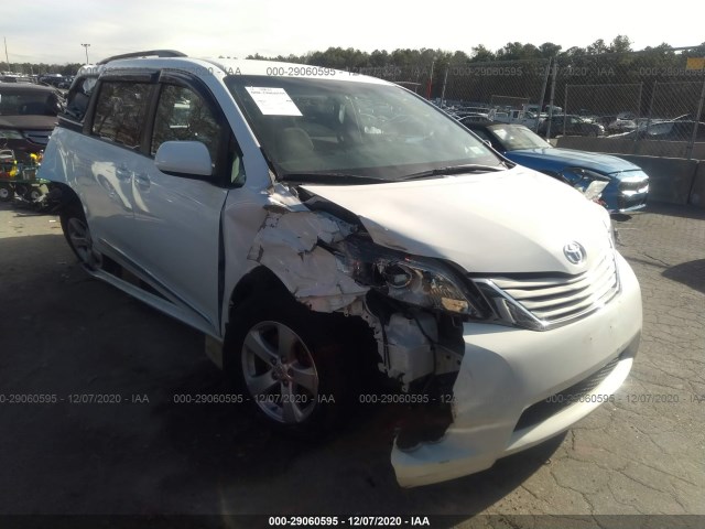 TOYOTA SIENNA 2017 5tdkz3dc7hs773027