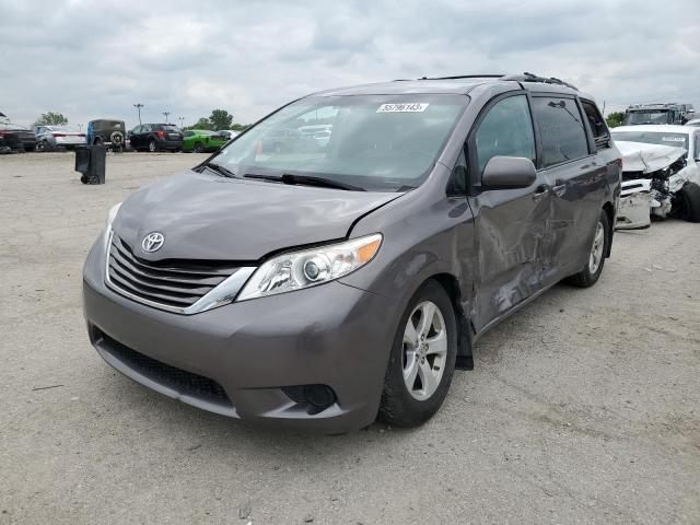 TOYOTA SIENNA LE 2017 5tdkz3dc7hs779510