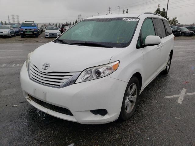 TOYOTA SIENNA LE 2017 5tdkz3dc7hs826292