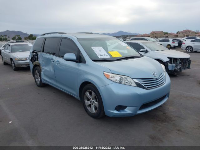 TOYOTA SIENNA 2017 5tdkz3dc7hs859373