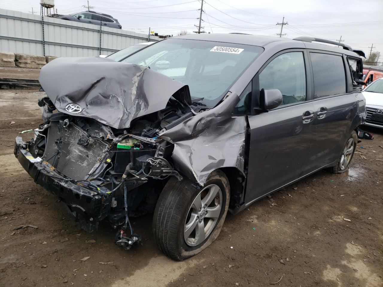 TOYOTA SIENNA 2017 5tdkz3dc7hs887299