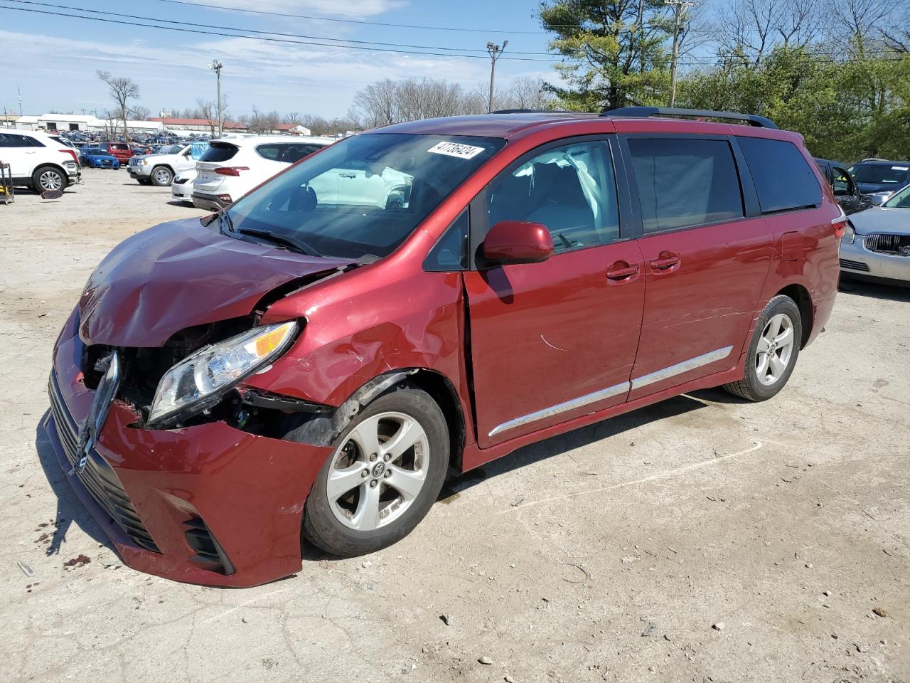 TOYOTA SIENNA 2018 5tdkz3dc7js941352