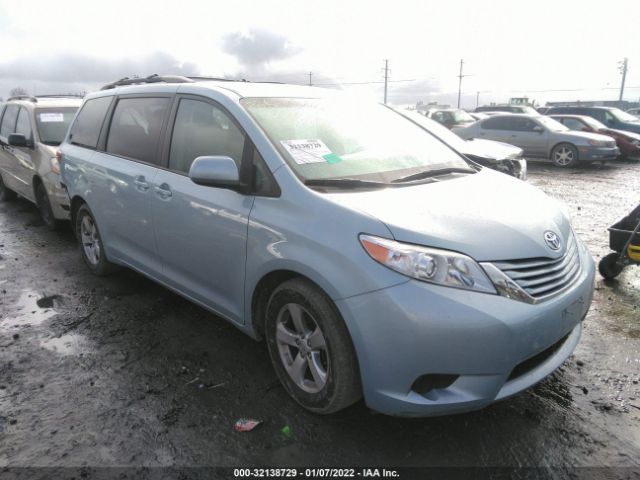 TOYOTA SIENNA 2017 5tdkz3dc8hs831484