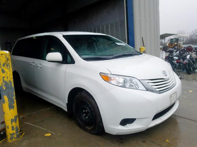 TOYOTA SIENNA LE 2017 5tdkz3dc8hs834787