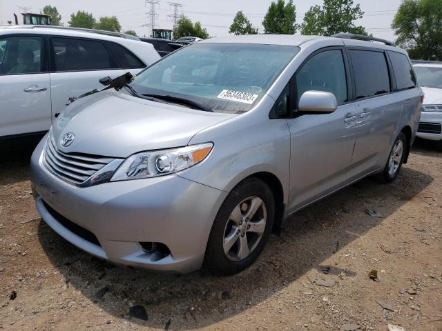 TOYOTA SIENNA LE 2017 5tdkz3dc8hs869247