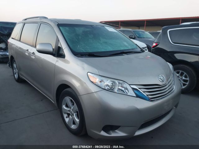 TOYOTA SIENNA 2017 5tdkz3dc8hs872441