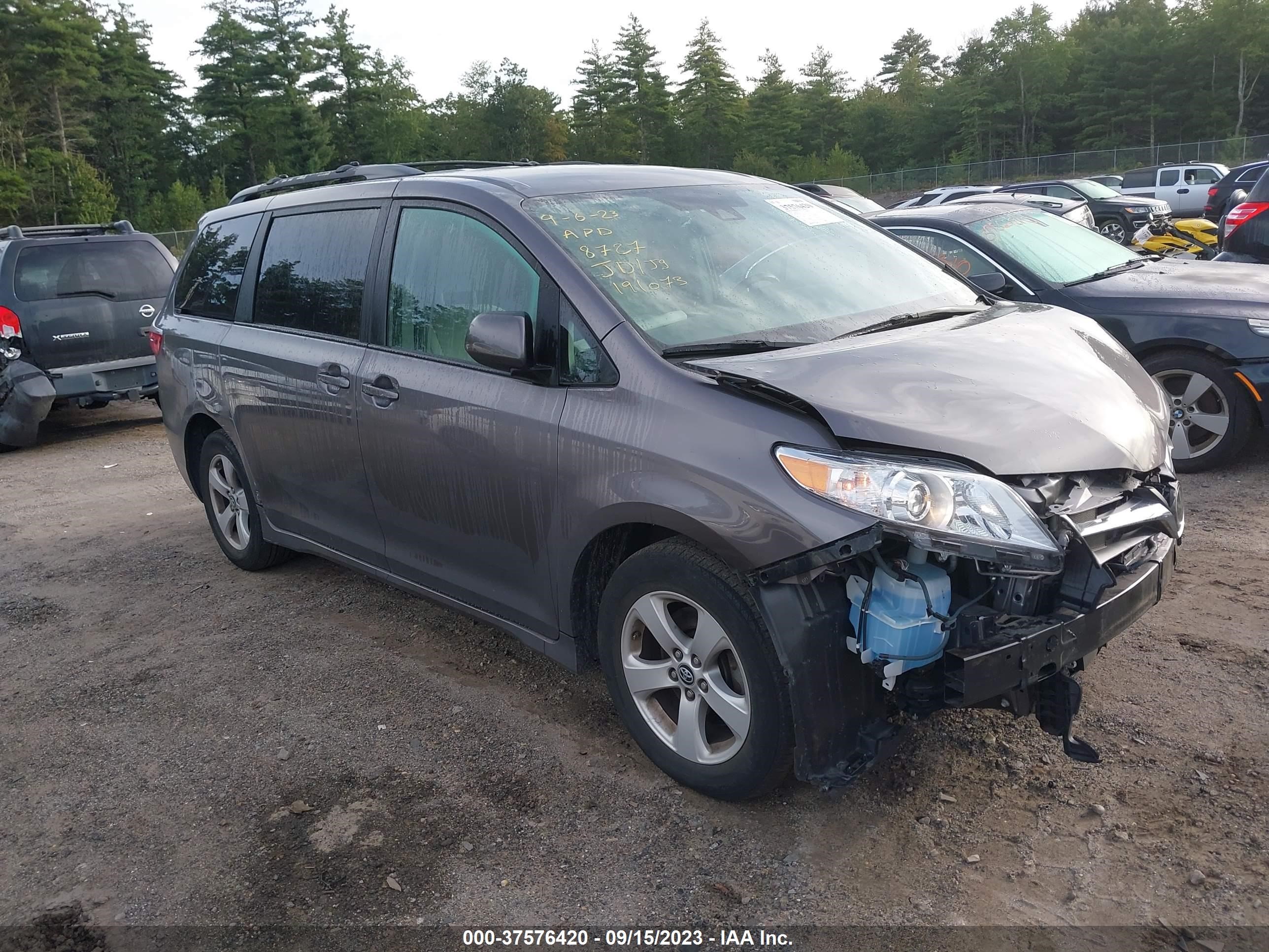 TOYOTA SIENNA 2020 5tdkz3dc8ls038727