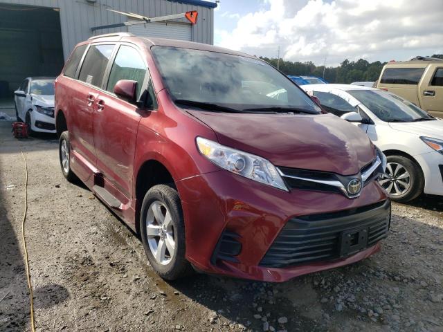 TOYOTA SIENNA LE 2020 5tdkz3dc8ls057200