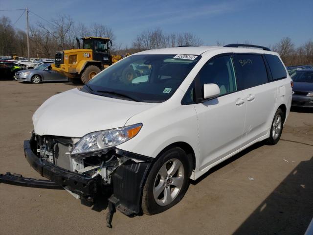 TOYOTA SIENNA LE 2020 5tdkz3dc8ls063580