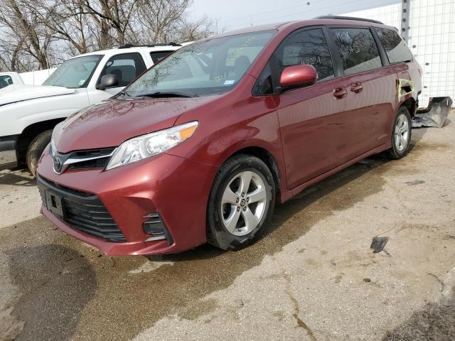 TOYOTA SIENNA LE 2020 5tdkz3dc8ls083621