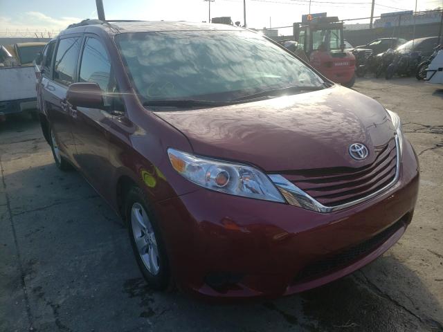 TOYOTA SIENNA LE 2017 5tdkz3dc9hs772672