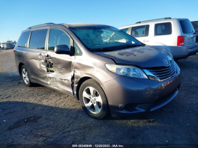 TOYOTA SIENNA 2017 5tdkz3dc9hs772719