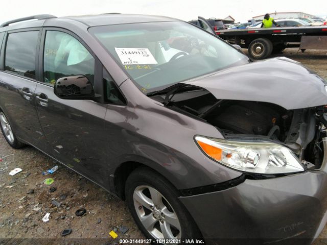 TOYOTA SIENNA 2017 5tdkz3dc9hs776706