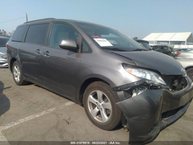 TOYOTA SIENNA 2017 5tdkz3dc9hs793960