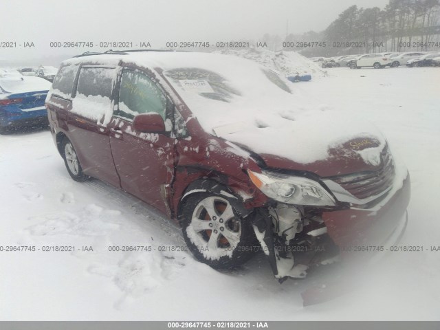 TOYOTA SIENNA 2017 5tdkz3dc9hs867670