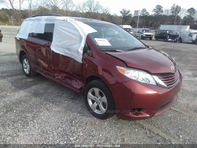 TOYOTA SIENNA 2017 5tdkz3dc9hs867815