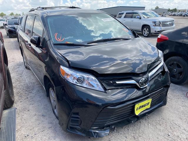 TOYOTA SIENNA LE 2020 5tdkz3dc9ls053494