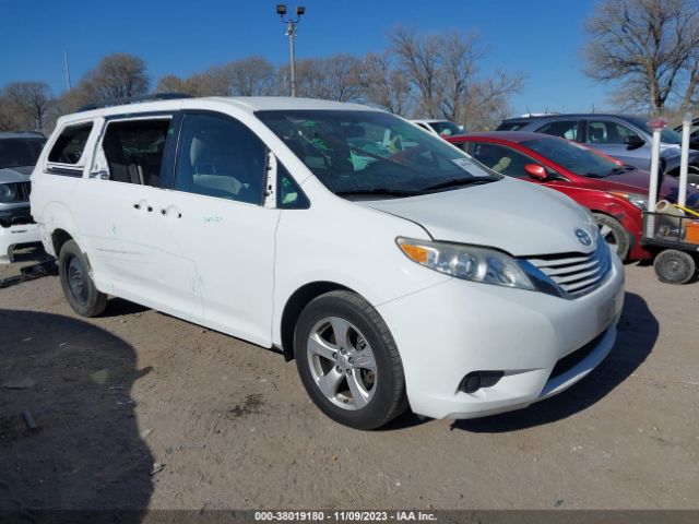 TOYOTA SIENNA 2017 5tdkz3dcxhs777010