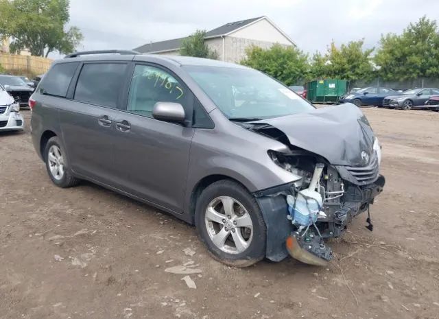 TOYOTA SIENNA 2017 5tdkz3dcxhs797497