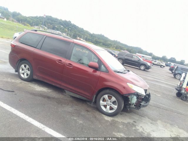 TOYOTA SIENNA 2017 5tdkz3dcxhs812760