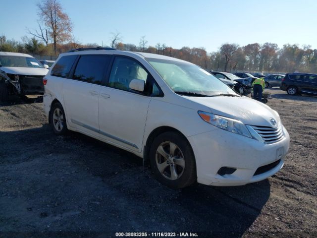 TOYOTA SIENNA 2017 5tdkz3dcxhs832474