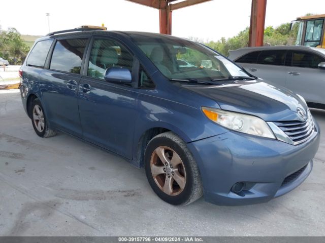 TOYOTA SIENNA 2017 5tdkz3dcxhs834726