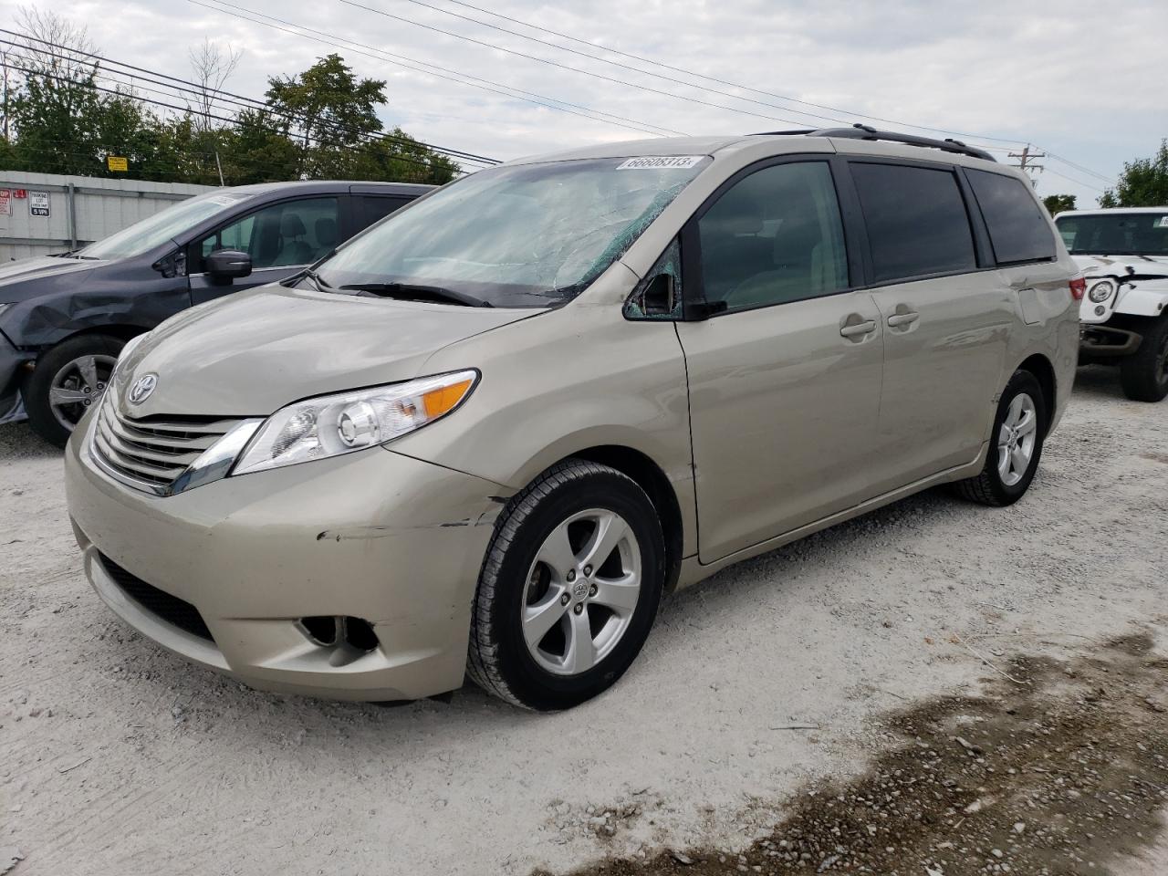 TOYOTA SIENNA 2017 5tdkz3dcxhs839084