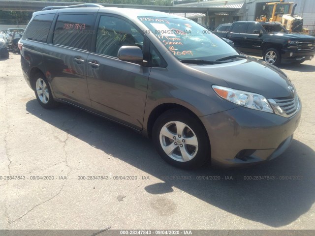 TOYOTA SIENNA 2017 5tdkz3dcxhs856449