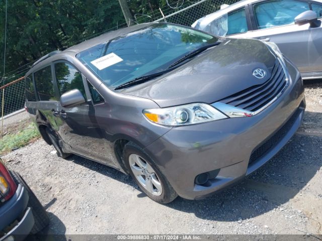 TOYOTA SIENNA 2017 5tdkz3dcxhs859352