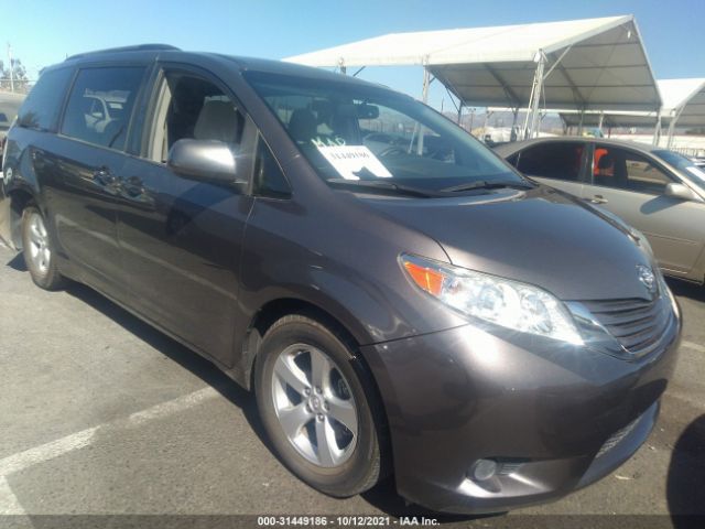 TOYOTA SIENNA 2017 5tdkz3dcxhs863112