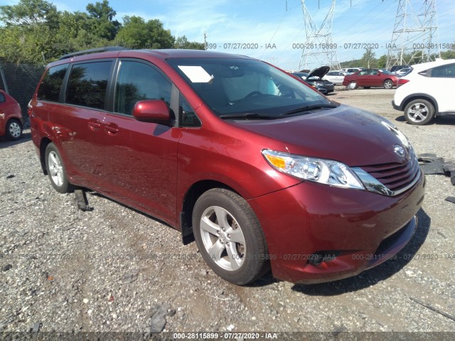 TOYOTA SIENNA 2017 5tdkz3dcxhs866012