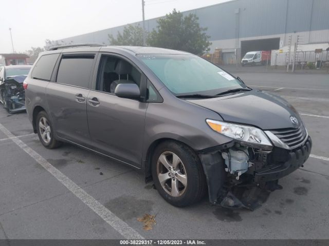 TOYOTA SIENNA 2017 5tdkz3dcxhs873090