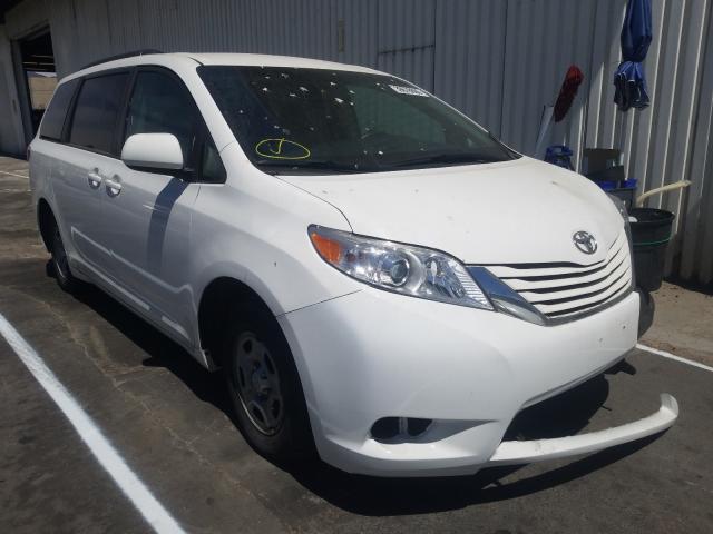 TOYOTA SIENNA LE 2017 5tdkz3dcxhs882775