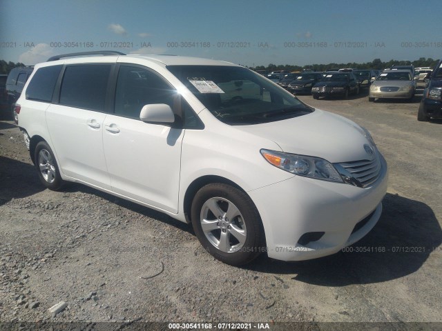 TOYOTA SIENNA 2017 5tdkz3dcxhs893775