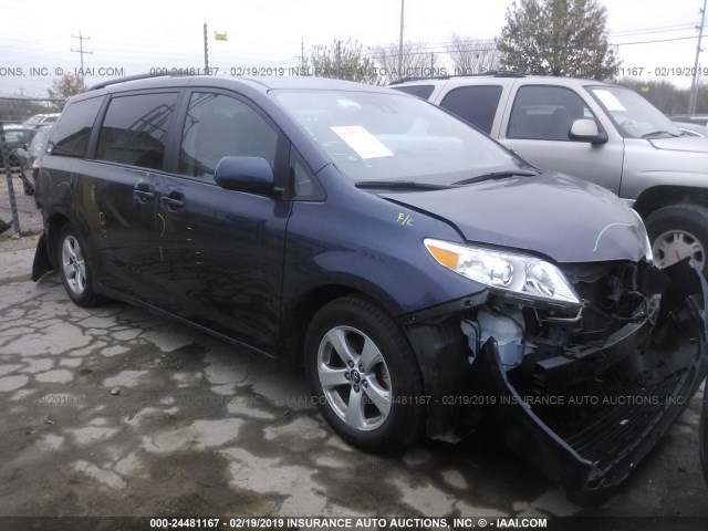 TOYOTA SIENNA 2018 5tdkz3dcxjs910032