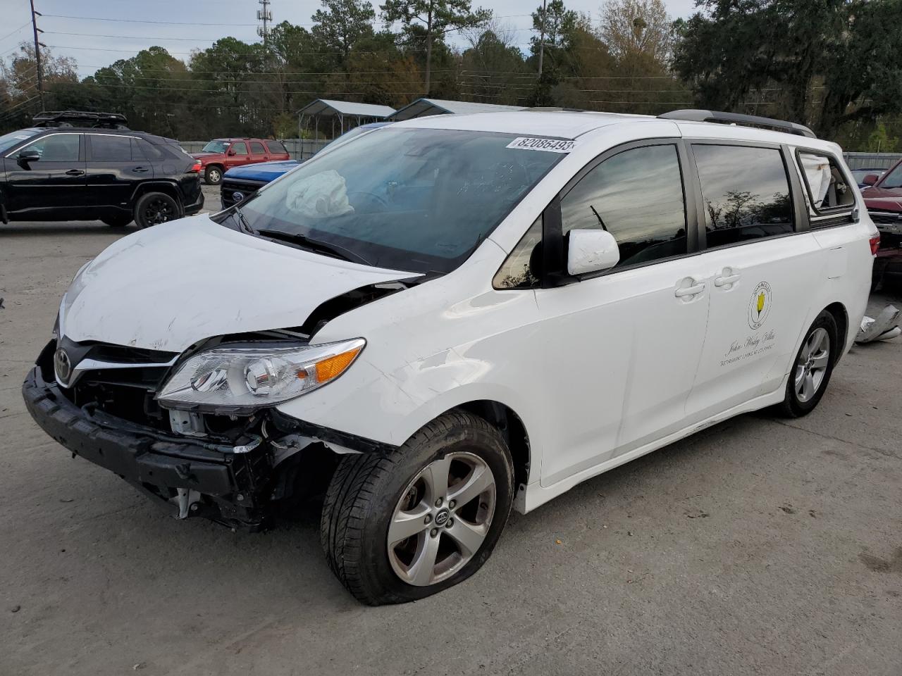 TOYOTA SIENNA 2018 5tdkz3dcxjs914646