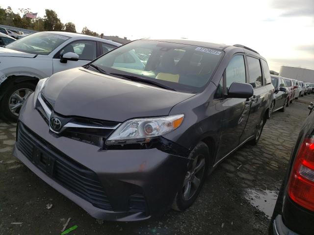 TOYOTA SIENNA LE 2018 5tdkz3dcxjs924528