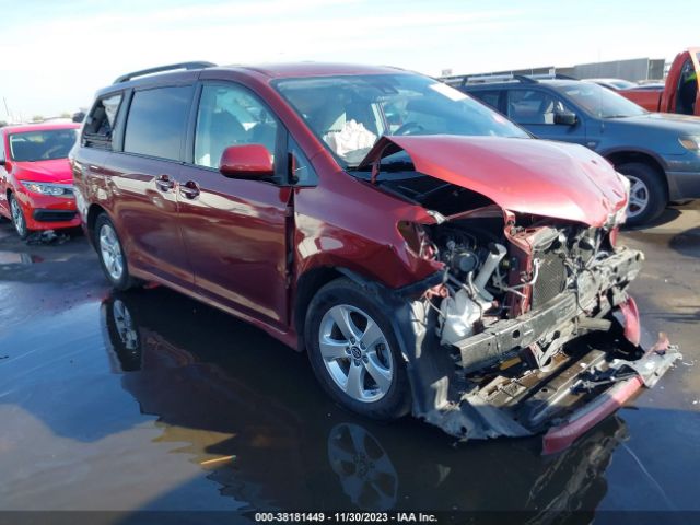 TOYOTA SIENNA 2018 5tdkz3dcxjs933648