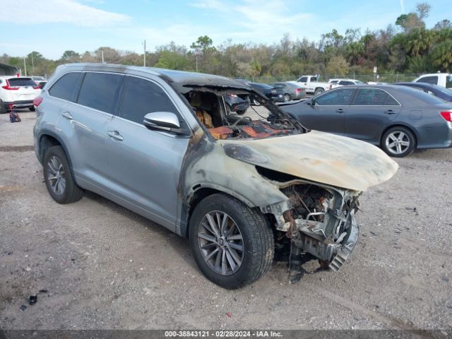 TOYOTA HIGHLANDER 2018 5tdkzrfh0js265533