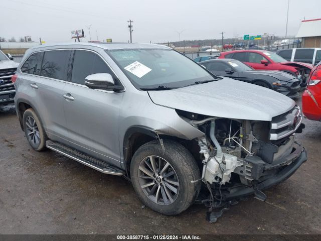 TOYOTA HIGHLANDER 2018 5tdkzrfh0js280050