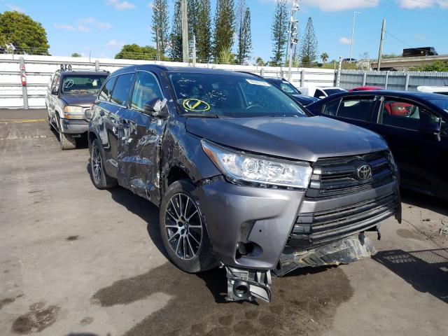 TOYOTA HIGHLANDER 2018 5tdkzrfh0js530287