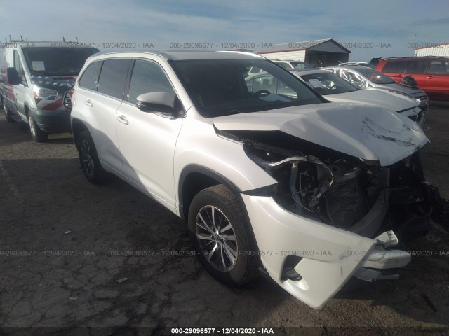 TOYOTA HIGHLANDER 2018 5tdkzrfh0js535182