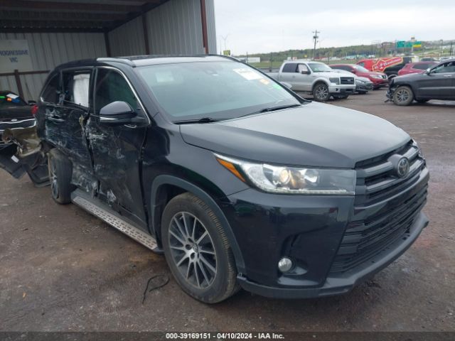 TOYOTA HIGHLANDER 2018 5tdkzrfh0js537417