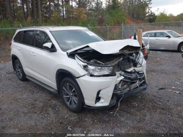 TOYOTA HIGHLANDER 2018 5tdkzrfh0js538745