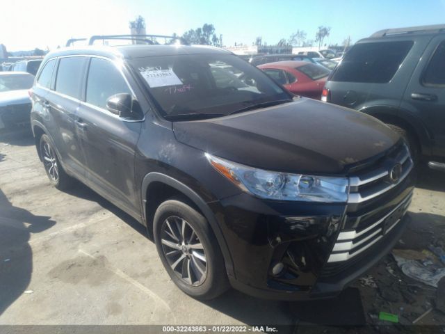 TOYOTA HIGHLANDER 2018 5tdkzrfh0js545632