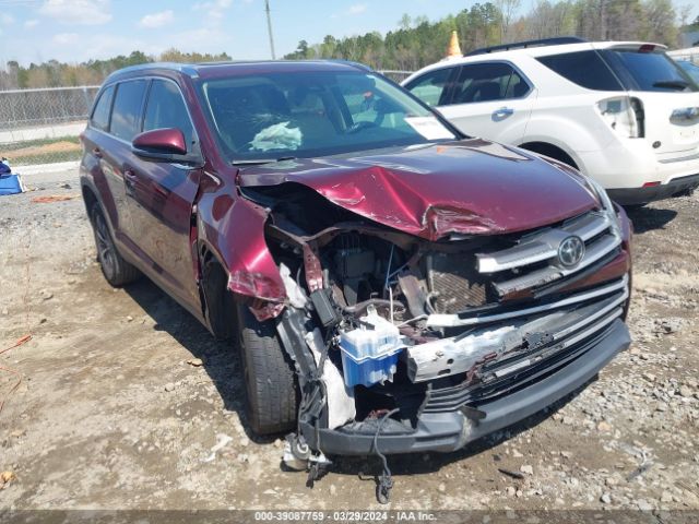 TOYOTA HIGHLANDER 2019 5tdkzrfh0ks290806