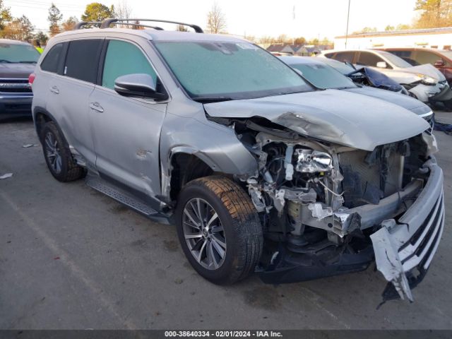 TOYOTA HIGHLANDER 2019 5tdkzrfh0ks322881